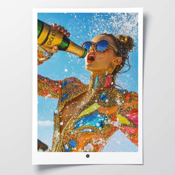 Discover the C'EST LA FOLIE posters | Colorful & humorous designs
