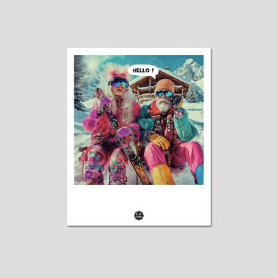 Discover the C'EST LA FOLIE postcards | Colorful & humorous designs Discover the C'EST LA FOLIE postcards | Colorful & humorous designs