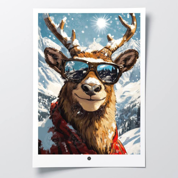 Scopri i poster C'EST LA FOLIE | Design colorati e divertenti