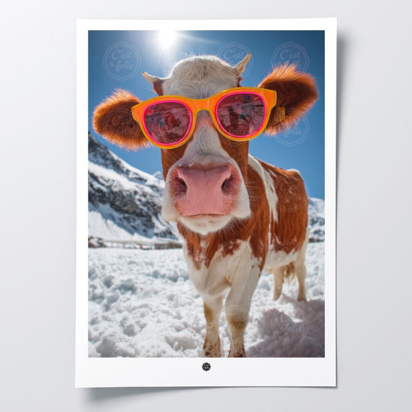 Discover the C'EST LA FOLIE posters | Colorful & humorous designs