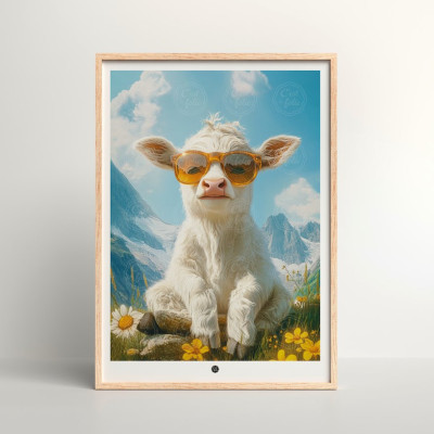 Découvrez les affiches C'EST LA FOLIE | Designs coloré & humoristique
