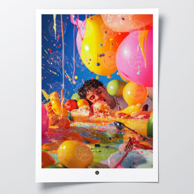 Découvrez les affiches C'EST LA FOLIE | Designs coloré & humoristique
