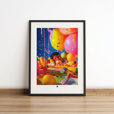 Découvrez les affiches C'EST LA FOLIE | Designs coloré & humoristique