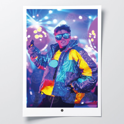 Découvrez les affiches C'EST LA FOLIE | Designs coloré & humoristique