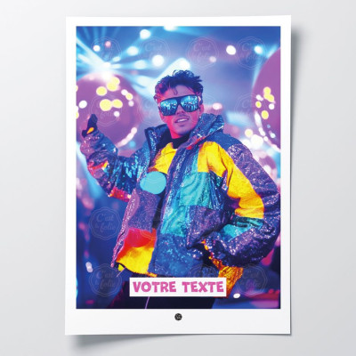 Discover the C'EST LA FOLIE posters | Colorful & humorous designs