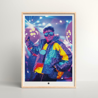 Découvrez les affiches C'EST LA FOLIE | Designs coloré & humoristique