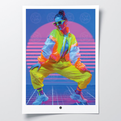 Discover the C'EST LA FOLIE posters | Colorful & humorous designs