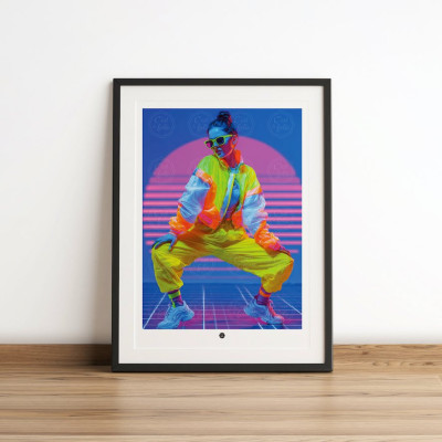 Discover the C'EST LA FOLIE posters | Colorful & humorous designs
