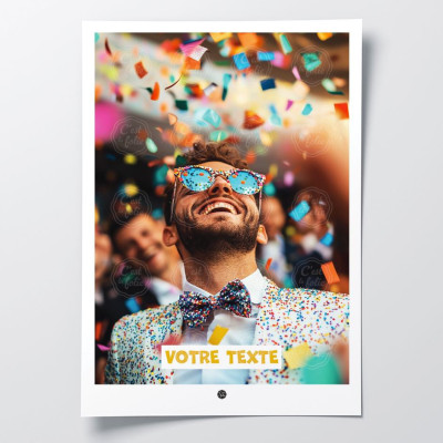 Découvrez les affiches C'EST LA FOLIE | Designs coloré & humoristique