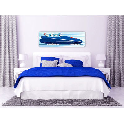 TABLEAU BOBSLEIG BLUE