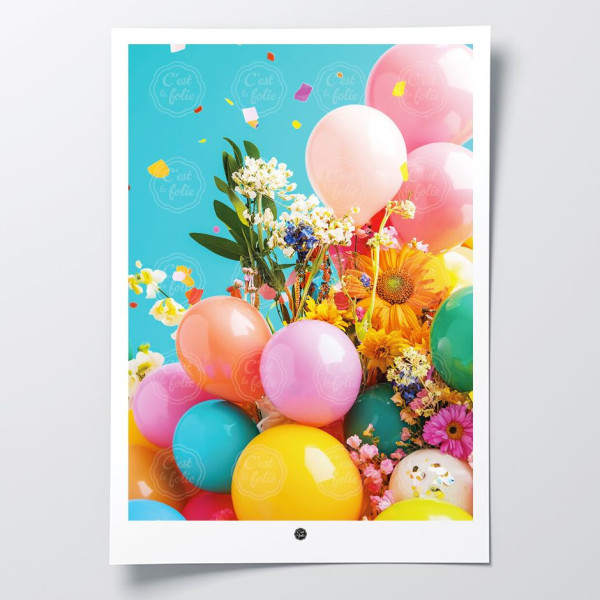 Discover the C'EST LA FOLIE posters | Colorful & humorous designs