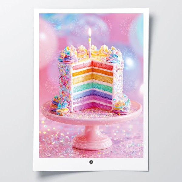 Entdecken Sie die Poster C'EST LA FOLIE | Farbenfrohe & humorvolle Designs