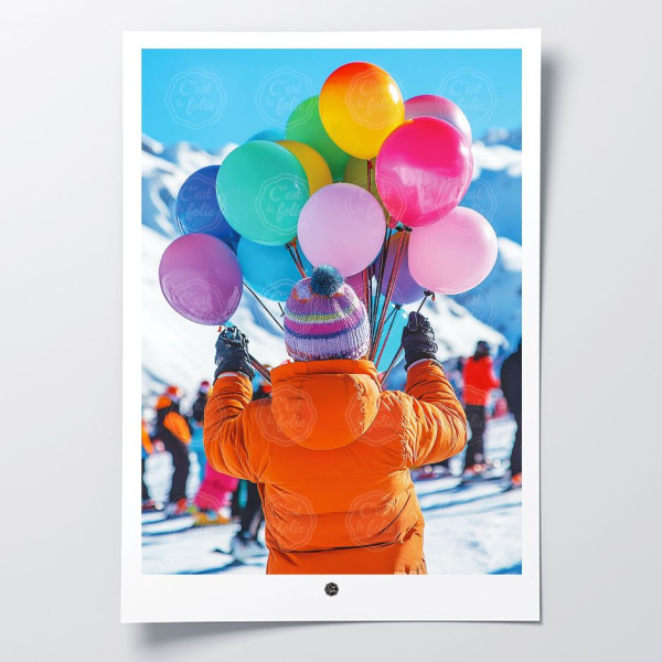 Discover the C'EST LA FOLIE posters | Colorful & humorous designs
