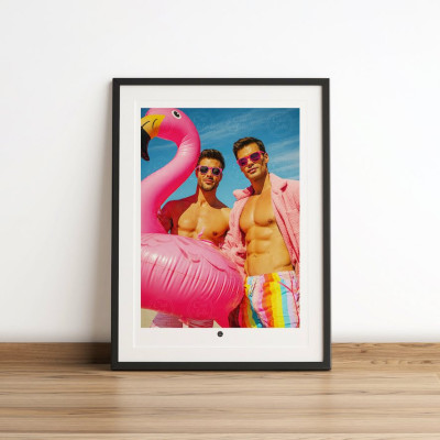 Entdecken Sie die Poster C'EST LA FOLIE | Farbenfrohe & humorvolle Designs