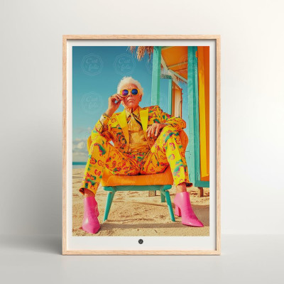 Discover the C'EST LA FOLIE posters | Colorful & humorous designs