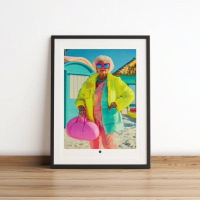Découvrez les affiches C'EST LA FOLIE | Designs coloré & humoristique