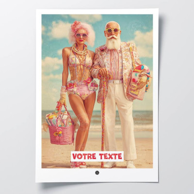 Scopri i poster C'EST LA FOLIE | Design colorati e divertenti