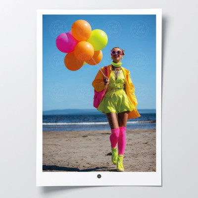 Discover the C'EST LA FOLIE posters | Colorful & humorous designs