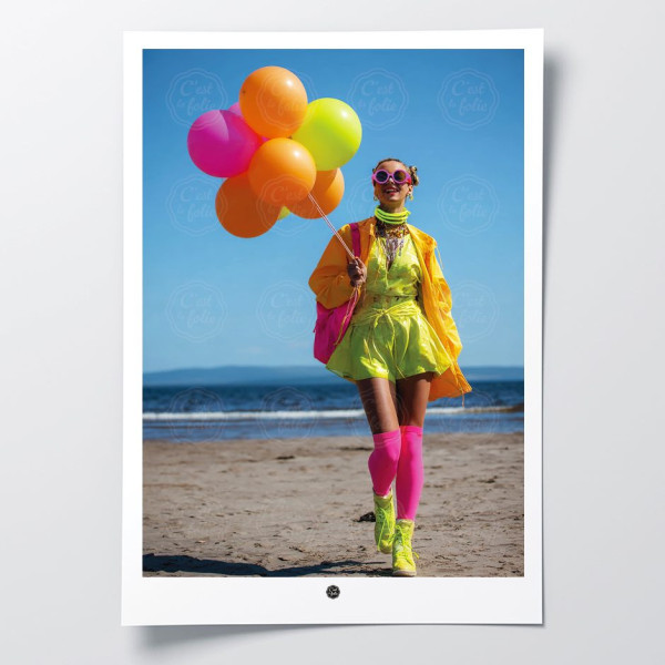 Discover the C'EST LA FOLIE posters | Colorful & humorous designs