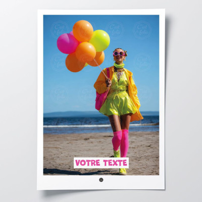 Discover the C'EST LA FOLIE posters | Colorful & humorous designs