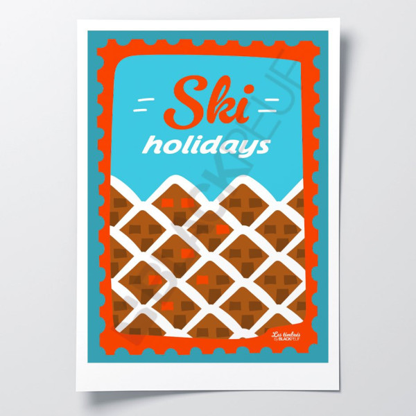 Découvrez les affiches les TIMBRÉS | Designs colorés & inspiration timbre