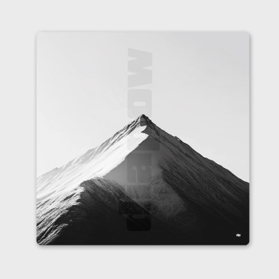 Tableau noir et blanc, photographie minimaliste, décoration murale design de montagne pour intérieur moderne – Diapow Tableau noir et blanc, photographie minimaliste, décoration murale design de montagne pour intérieur moderne – Diapow