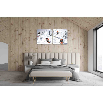 TABLEAU COMBO RIDER SKI TABLEAU COMBO RIDER SKI