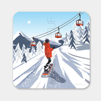 TABLEAU COULOIR SNOW GIRL TABLEAU COULOIR SNOW GIRL