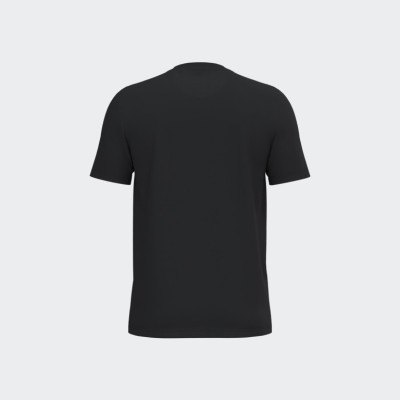 T-shirt Blackpeuf noir unisexe en coton bio – Illustration montagne, télésiège en famille et forêt enneigée, imprimé en Savoie T-shirt Blackpeuf noir unisexe en coton bio – Illustration montagne, télésiège en famille et forêt enneigée, imprimé en Savoie