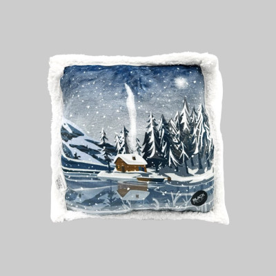 COUSSIN CHALET AU BORD DU LAC