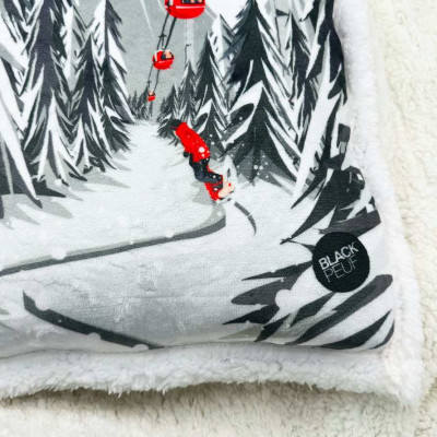 COUSSIN DESCENTE SOUS LES CABINES BLACKPEUF