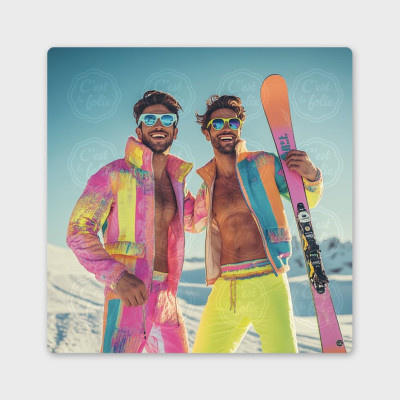 Tableaux C’EST LA FOLIE – Design flashy & humour made in Savoie