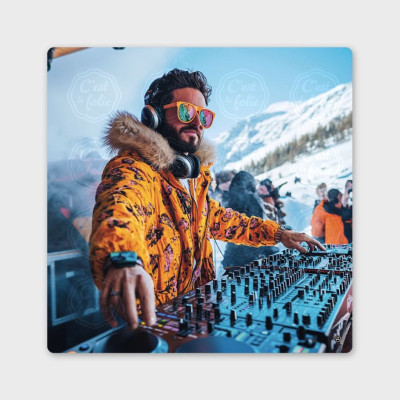 Tableaux C’EST LA FOLIE – Design flashy & humour made in Savoie