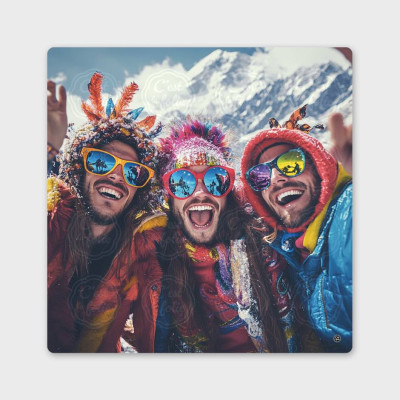 Tableaux C’EST LA FOLIE – Design flashy & humour made in Savoie