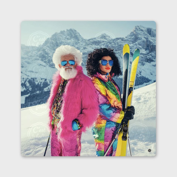 Tableaux C’EST LA FOLIE – Design flashy & humour made in Savoie