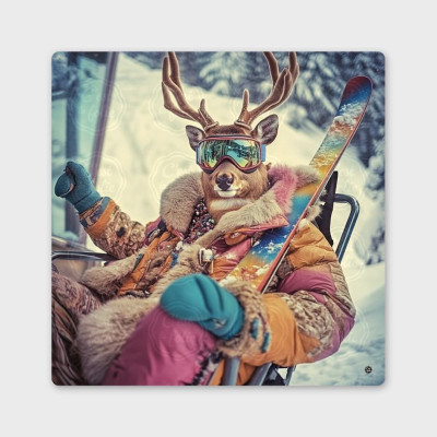 Tableaux C’EST LA FOLIE – Design flashy & humour made in Savoie