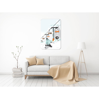 Tableaux de décoration intérieure : Illustrations Savoie par BLACKPEUF Tableaux de décoration intérieure : Illustrations Savoie par BLACKPEUF
