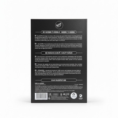 Puzzle 500 pièces Blackpeuf – Illustrations montagne | Made in France