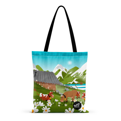 TOTE BAG TOUS EN PISTE BLACKPEUF