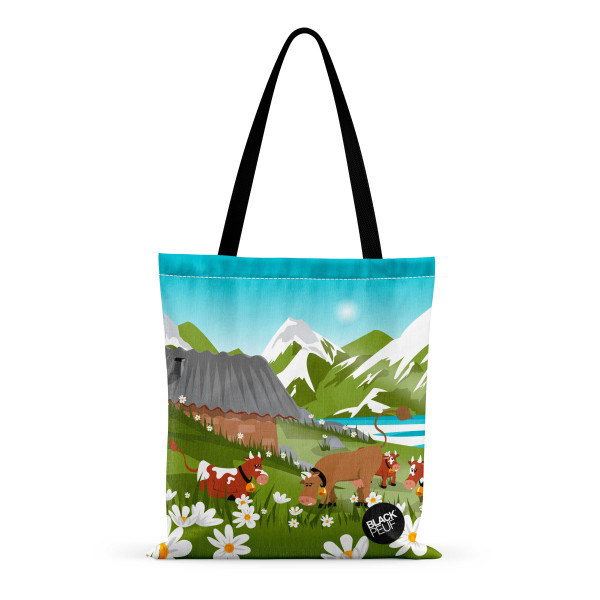 TOTE BAG TOUS EN PISTE BLACKPEUF