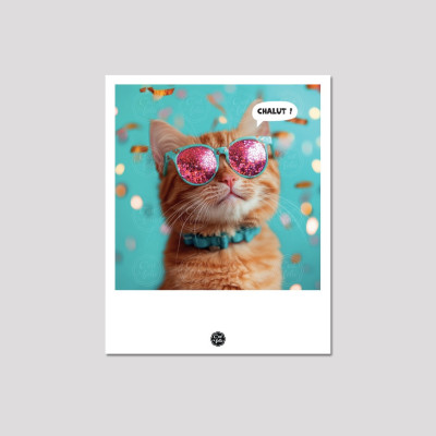 Discover the C'EST LA FOLIE postcards | Colorful & humorous designs