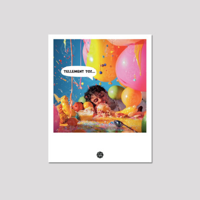 Découvrez les cartes postales C'EST LA FOLIE | Designs coloré & humoristique