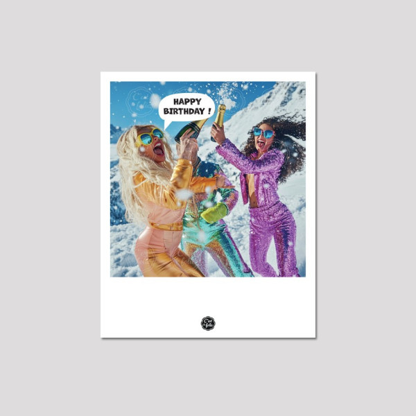 Discover the C'EST LA FOLIE postcards | Colorful & humorous designs