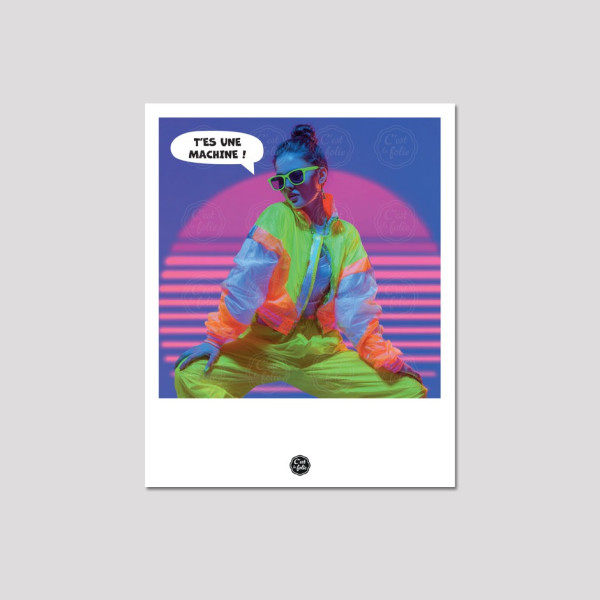 Découvrez les cartes postales C'EST LA FOLIE | Designs coloré & humoristique