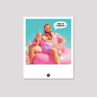 Discover the C'EST LA FOLIE postcards | Colorful & humorous designs