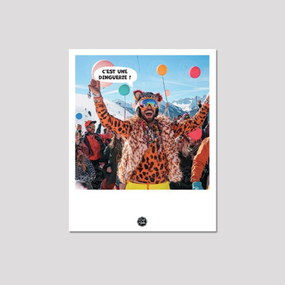 Découvrez les cartes postales C'EST LA FOLIE | Designs coloré & humoristique