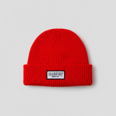 Fire Red Mountain Beanie – Original Winter Beanie | Blackpeuf