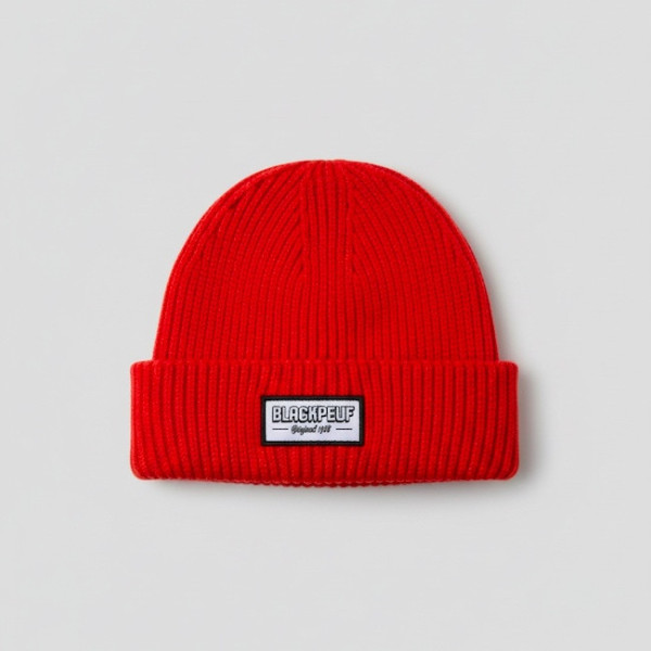 Fire Red Mountain Beanie – Original Winter Beanie | Blackpeuf