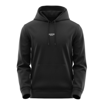 Sweat montagne Blackpeuf – coton bio, imprimé en Savoie
