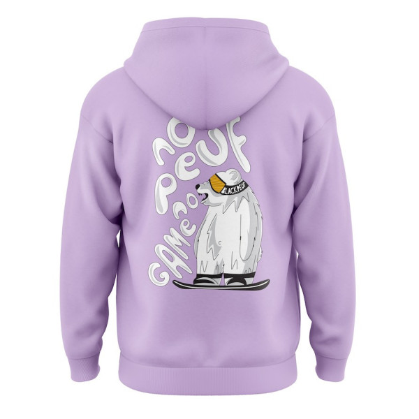 Blackpeuf mountain sweatshirt – organic cotton, printed in Savoie